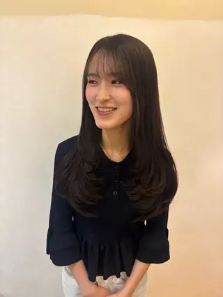 ロング Hairs Gallery所属・透明感カラー✨南 津麦のヘアスタイル