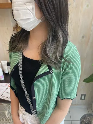 ミディアム カラー アニメオタク美容師✂ miharuのヘアスタイル