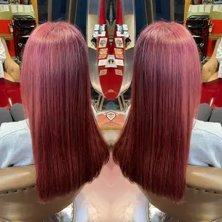 ロング カラー 👑派手髪/カット 👑ANRYのヘアスタイル