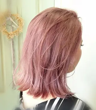 ミディアム カラー salon m ni サロンマーニ所属・久保田 一のヘアスタイル