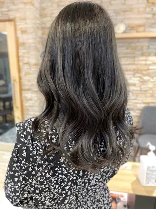 ミディアム ブリーチ/ ダブルカラー/RYOのヘアスタイル