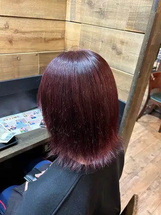 ミディアム カラー SHIAN八王子所属・SHIAN 八王子 🍑すずかのヘアスタイル