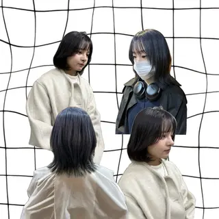 ショート Ran /レイヤー /ベージュ/髪質改善のヘアスタイル
