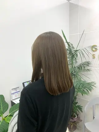 ミディアム カラー 本格ヘッドスパ🌿 ×ヘア 佐藤のヘアスタイル