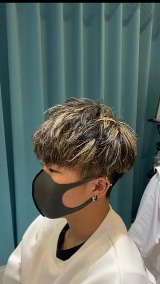 メンズ hair S.coeur emu所属・黒木 日那のヘアスタイル