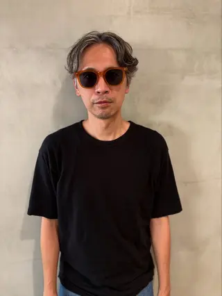 ショート カラー メンズ 優 作のヘアスタイル