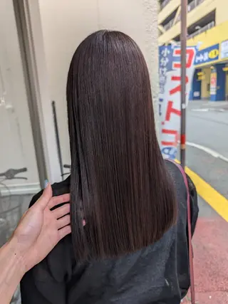 カラー 髪質改善人気🌷U. チハル🌷ヘッドスパのヘアスタイル