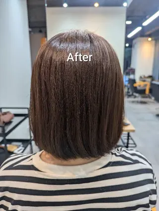 スパニスト 中川のヘアスタイル