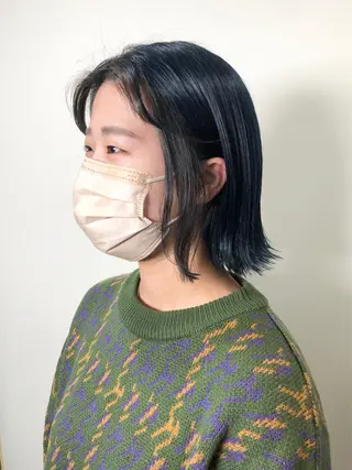 カラー ショート/パーマ/ カラー/FUKOのヘアスタイル