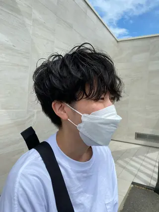 ショート パーマ coeur所属・中川 茜里のヘアスタイル