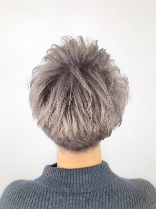 カラー メンズ インナーカラー/ ストレート/奥野洸也のヘアスタイル