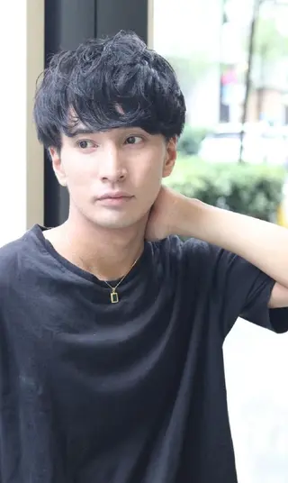 ショート メンズ パーマ TV出演&受賞歴有☆ 宮本輝正のヘアスタイル