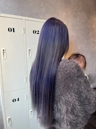 カラー トメちゃん 💜🇭🇰のヘアスタイル