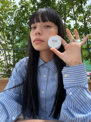 セミロング 斎藤祐樹 /レイヤー/パーマのヘアスタイル