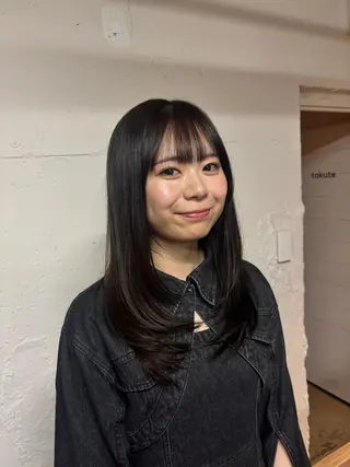 セミロング カラー 🩵似合わせカット SEIRA🩵のヘアスタイル