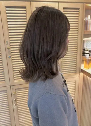 セミロング カラー elto烏丸店所属・elto四条烏丸 /  アヤカのヘアスタイル