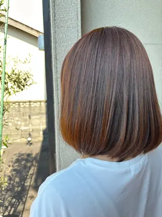 ミディアム カラー Pixie Bob 🐈‍⬛　位田のヘアスタイル