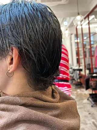 メンズ AMBERGLEAM Hair&Cloth Yoga所属・Ryo☘縮毛矯正/ パーマ/ブリーチ/のヘアスタイル