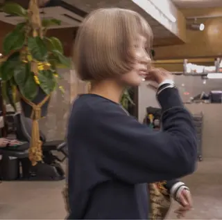 ミディアム gattaca cocoroのヘアスタイル