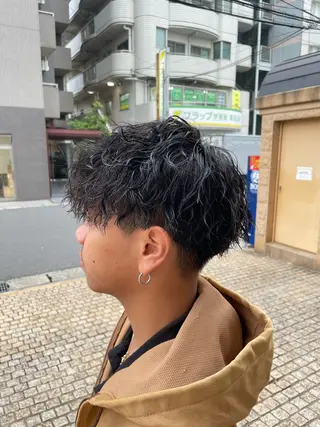 ショート 柏/メンズパーマ/ ナチュラル/颯寿のヘアスタイル