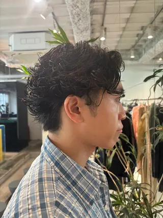 パーマ メンズ ANY/須田 麻人/パーマスタイルのヘアスタイル