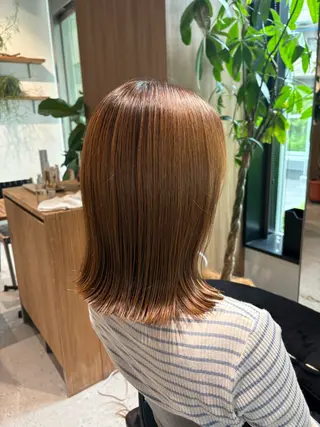 ミディアム 望月 うらら«MuK 宮前平美容室»のヘアスタイル
