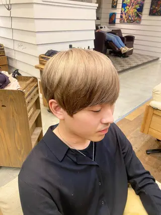 カラー メンズ ‎🤍透明感カラー 【仙川】セリナ‎🤍のヘアスタイル