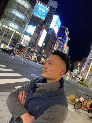 メンズ HAIR MODE KIKUCHI銀座店所属・たけ しまのヘアスタイル