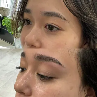 アイブロウ Hémireve Shirokane所属・トロイアルケ🩵 美眉EMIの眉毛・アイブロウイメージ