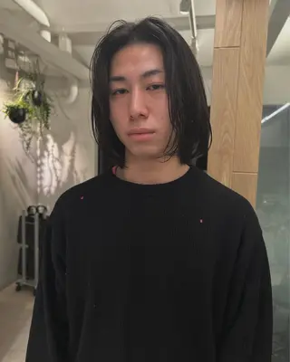 セミロング カラー ケアパーマ/ブリーチ daisukeのヘアスタイル