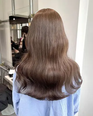 カラー 透明感カラー🍨🪞 ruriha🤍のヘアスタイル