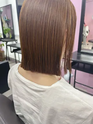 ミディアム カラー 高尾亮輔/ ボブ特化美容師のヘアスタイル