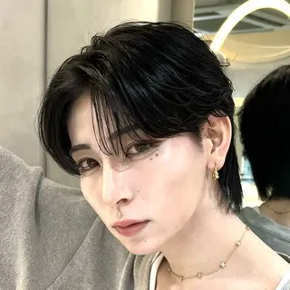 メンズ メンズ支持率No.1 縮毛矯正/千原 涼麻のヘアスタイル