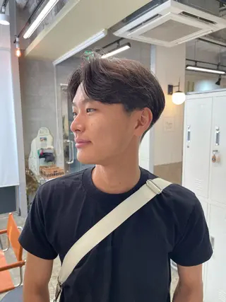 ショート パーマ メンズ Peyp所属・早瀬 裕之のヘアスタイル