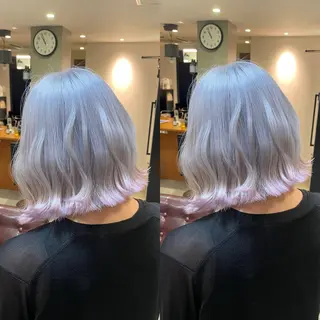 ショート youres hair 新宿3丁目店所属・💎髪質改善✖︎ ハイトーン💎柴田のヘアスタイル