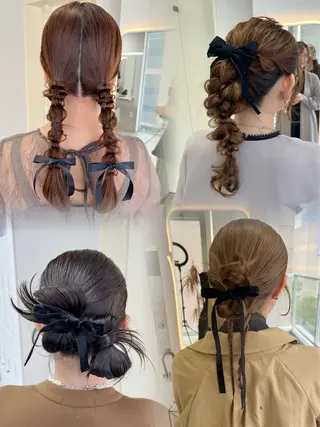 セミロング maya レイヤーカットのヘアスタイル