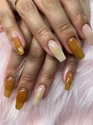 ネイル rukianail 新里のネイルデザイン