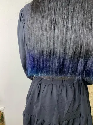 ロング カラー ﾖｼﾅｶﾞﾏﾕ🦕 髪質改善艶カラーのヘアスタイル