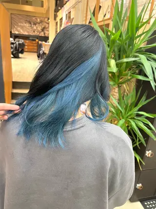 ミディアム カラー 池本 勇大のヘアスタイル