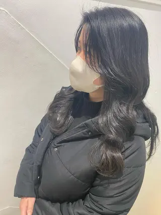 ロング カラー ✨くびれスタイル✨️ 戸嶋穂乃香のヘアスタイル