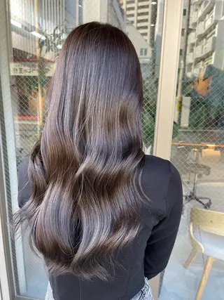 ロング カラー 🩵ボブ/レイヤー /髪質改善🩵のヘアスタイル