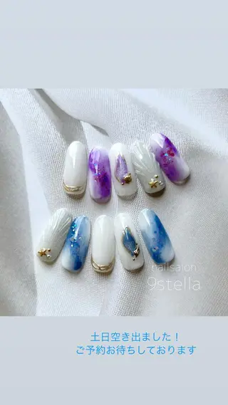 ネイル nailsalon 9stella所属・久保 菜摘のネイルデザイン
