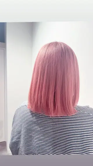ミディアム 長谷 朋美のヘアスタイル