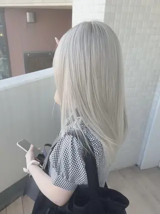 ミディアム カラー ✨【公式】 juhl.横浜✨のヘアスタイル