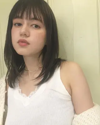 ロング カラー パーマ ヘアアレンジ O/ODER (official)のヘアスタイル