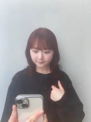 ミディアム カラー HETTU仙台🎀 サオリのヘアスタイル