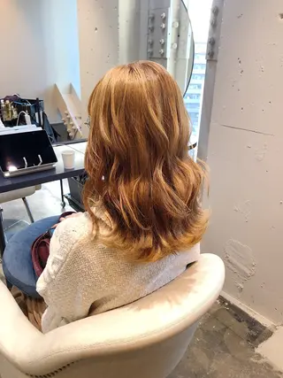 セミロング 所渉/韓国レイヤー /ウルフカットのヘアスタイル