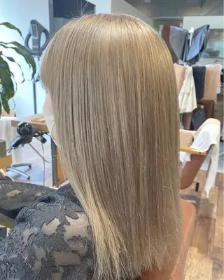 ミディアム カラー SORA.桂川店所属・内野 友貴のヘアスタイル