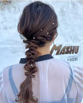 ヘアアレンジ ヘアセット /まりあのヘアスタイル