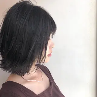 ミディアム ＨＩ ROのヘアスタイル